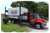 05 08 12 PODS Truck image PODS in your front yard.  Yikes!