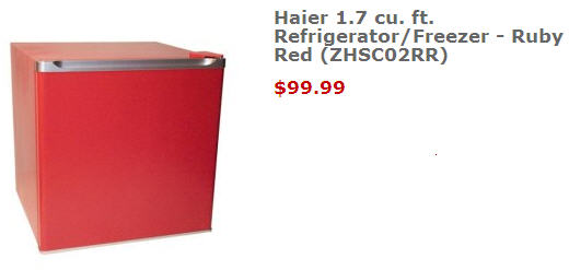 It just doesnt feel right. haier refrigerators ruby red It just doesnt feel right.