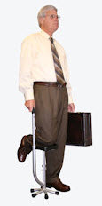 09 05 13 orthopedic knee crutch Someones Always Doing Well   Has the Economy Become your Crutch?